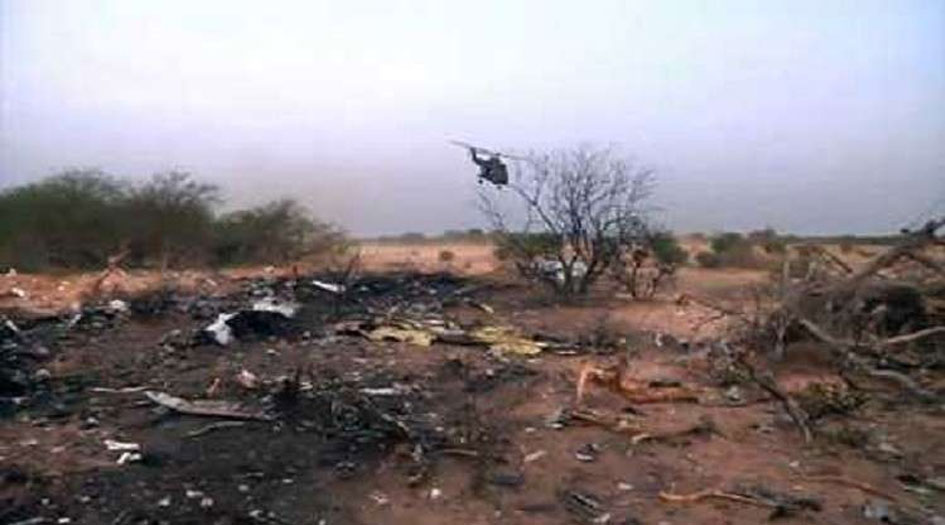 سقوط واحتراق مروحية تقل مسؤولين سودانيين