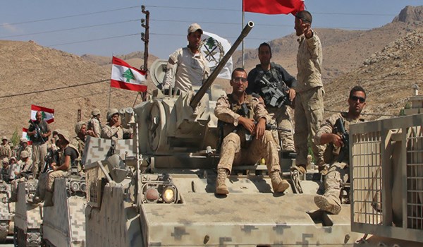 الجيش اللبناني يستقدم تعزيزات إلى الحدود مع فلسطين المحتلة