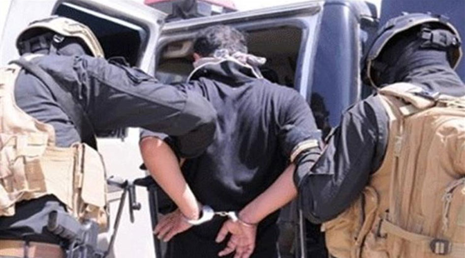 اعتقال داعشي في أيمن الموصل شمال العراق