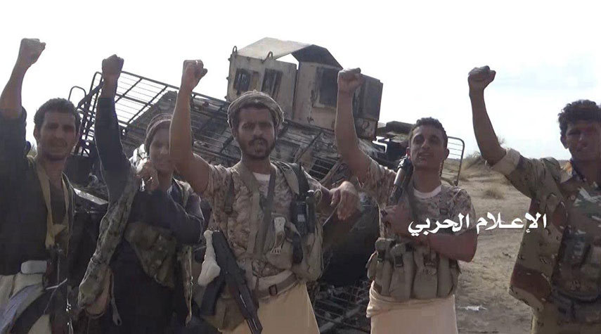 القوات اليمنية المشتركة تكسر زحف لمرتزقة العدوان