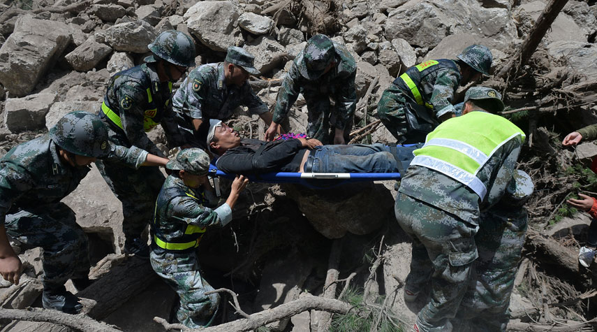 ارتفاع ضحايا زلزال سيتشوان في الصين