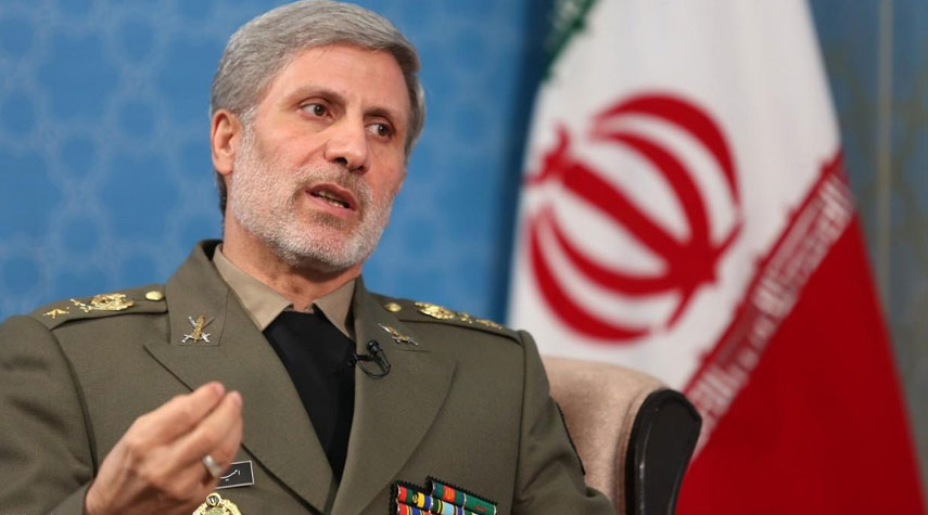 وزير الدفاع الايراني: ما نعلنه عبر وسائل الاعلام جزء من انجازاتنا الدفاعية