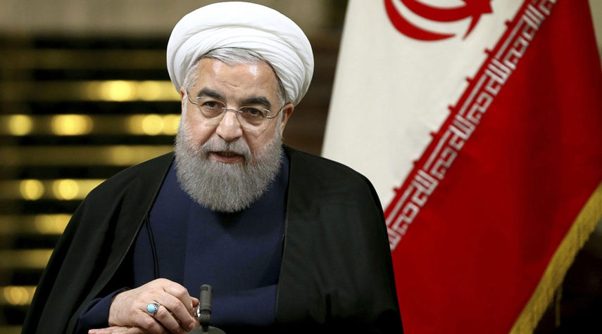 روحاني يشيد بالمواقف التركية تجاه الحظر الامريكي ضد ايران