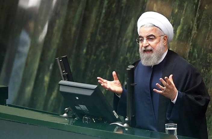 الرئيس روحاني: هدف امريكا هو إركاع الدولة الإيرانية القوية