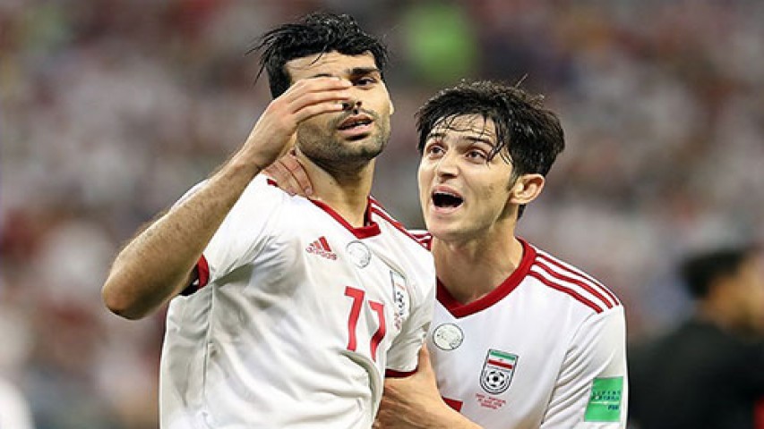 ايرن تهزم قطر في مباراة ودية دولية بكرة القدم
