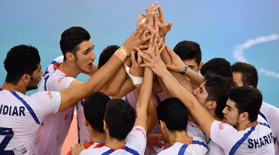 ناشئة ايران لكرة الطائرة يحتل المركز الاول عالميا