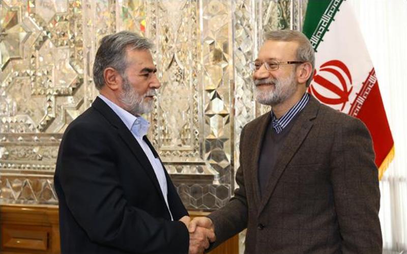 لاريجاني: ايران ستواصل دعمها للشعب الفلسطيني