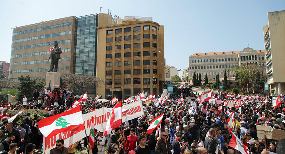 الاتحاد العمالي اللبناني ينفذ إضرابا عاما في لبنان