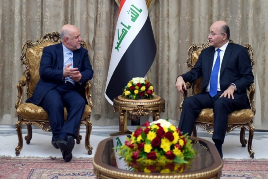 الرئيس العراقي ووزير النفط الايراني يناقشان التعاون الثنائي