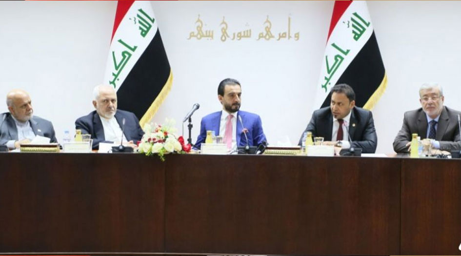 رئيس البرلمان العراقي يدعو لتنشيط التعاون مع إيران في كافة المجالات