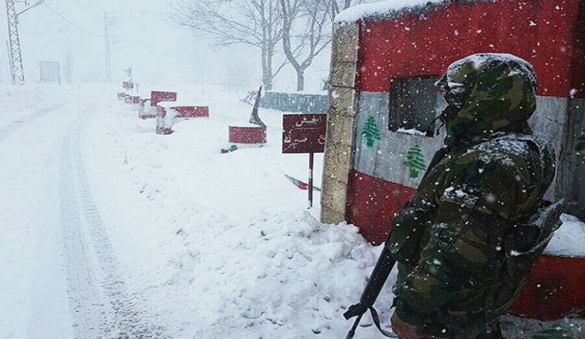 اغلاق ابواب المدارس في لبنان بسبب عاصفة "نورما" الثلجية