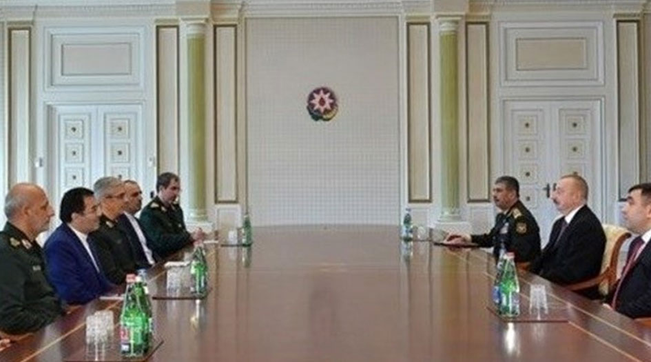 اللواء باقري يبحث مع الرئيس الأذربيجاني أهم التطورات بالمنطقة