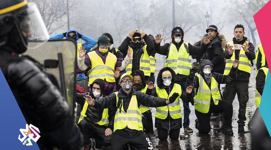 استمرار احتجاجات السترات الصفراء في فرنسا