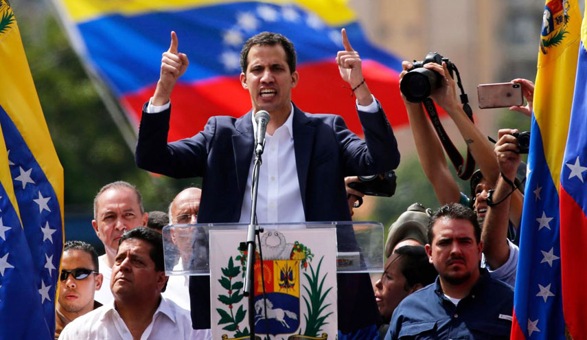 صحيفة أمريكية تكشف تواطؤ امريكا مع زعيم المعارضة الفنزويلية
