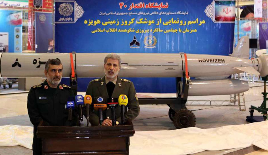 تدشين صاروخ كروز حديث بميزات خاصة في ايران