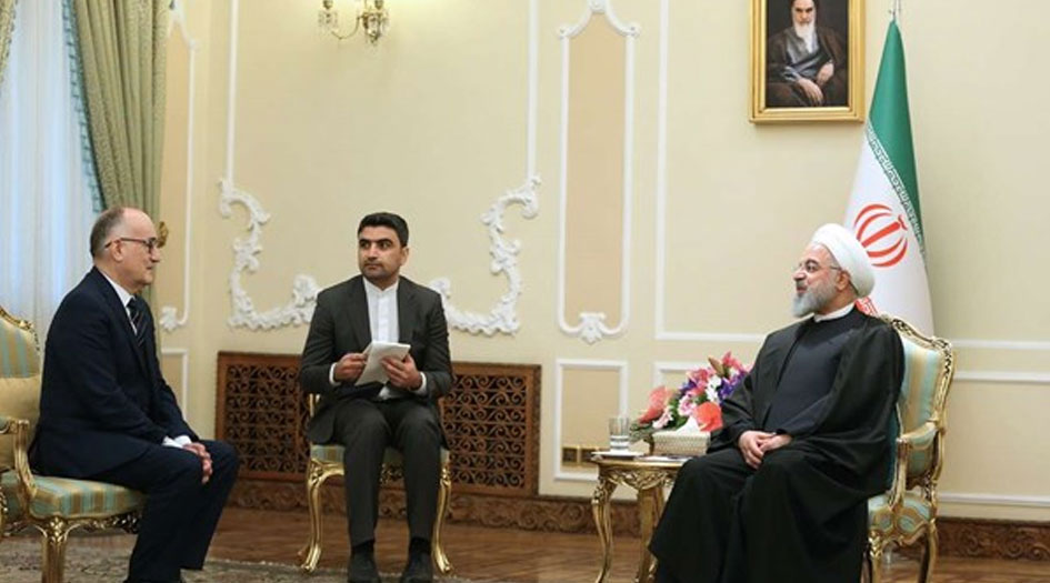 روحاني: الخطوة الاوروبية أثبتت استقلاليتها في مواجهة أمريكا