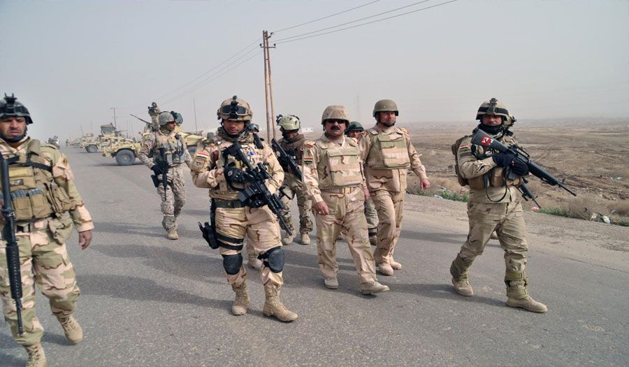 القوات العراقية تنفذ عملية ضد فلول "داعش" جنوب بغداد
