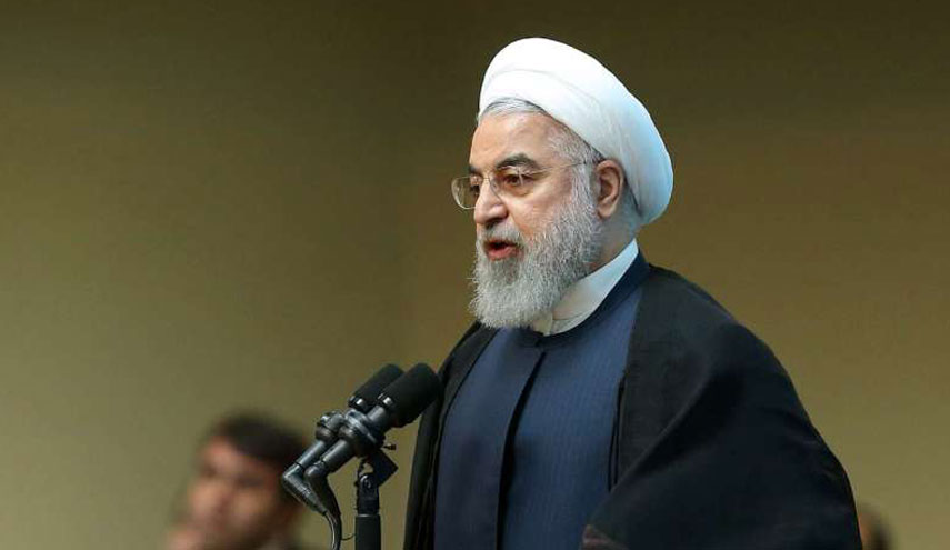 الرئيس روحاني يؤكد بان ايران لن تعود الى حقبة الهيمنة الامريكية