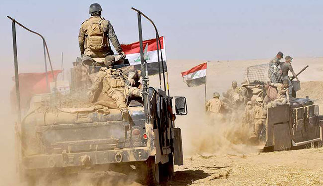 عملية نوعية للجيش العراقي ضد مواقع داعش 