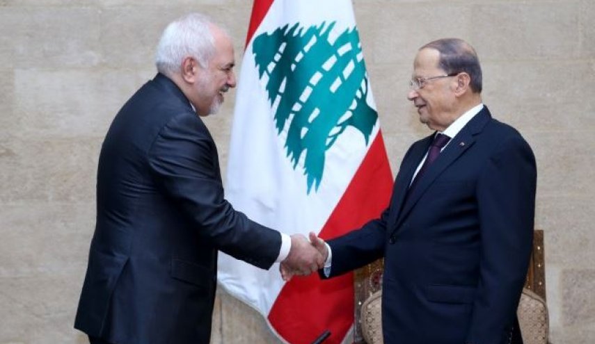 الرئيس اللبناني يعبر عن شكره للجمهورية الاسلامية الايرانية