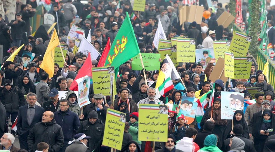 مسيرات ذكرى انتصار الثورة الاسلامية في ايران