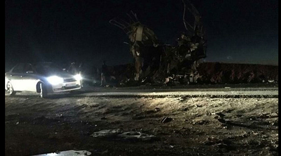 تفجير ارهابي يستهدف حافلة في سيسستان وبلوجستان