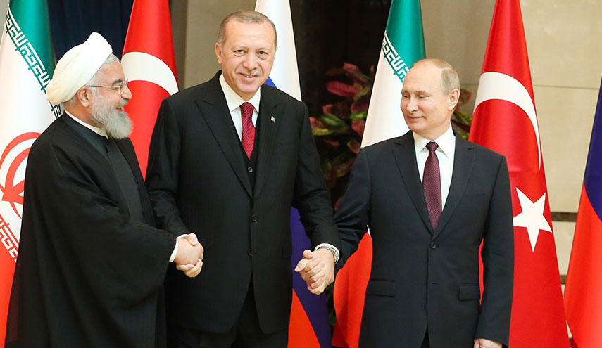 انطلاق القمة الثلاثية بين ايران وروسيا وتركيا في سوتشي