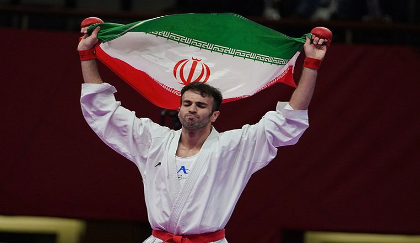 9 ميداليات ملونة حصاد إيران من الدوري العالمي للكاراتيه