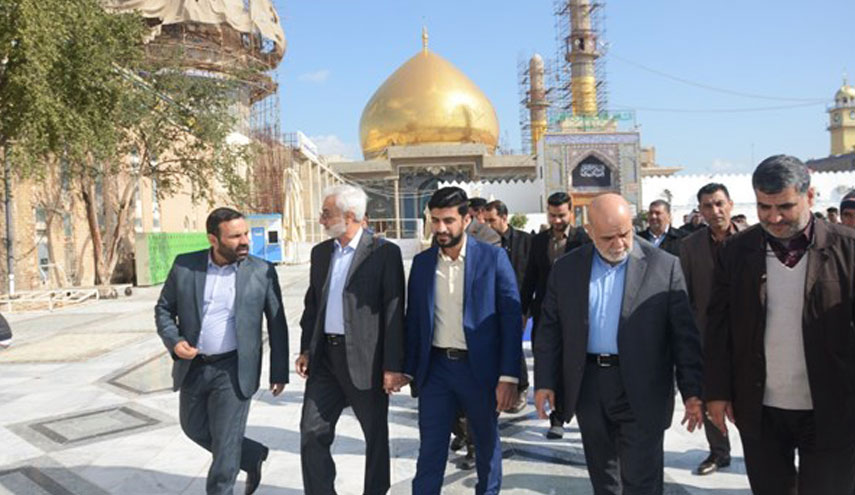السفير الايراني يؤكد دعم طهران لمشاريع التنمية في صلاح الدين