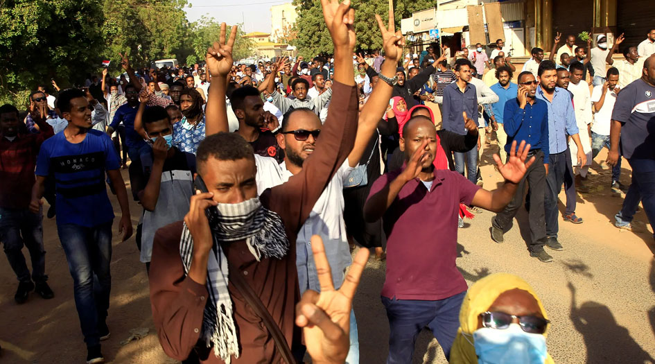 مظاهرات جديدة في السودان تؤكد على اسقاط النظام