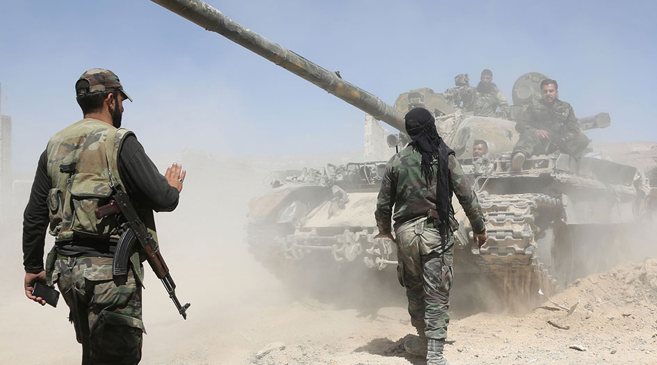الجيش السوري يستهدف الإرهابيين بريف حماة الشمالي