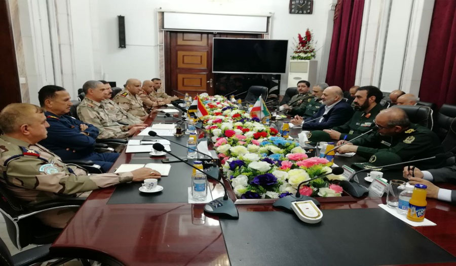 نائب وزير الدفاع الإيراني يجتمع مع رئيس أركان الجيش العراقي