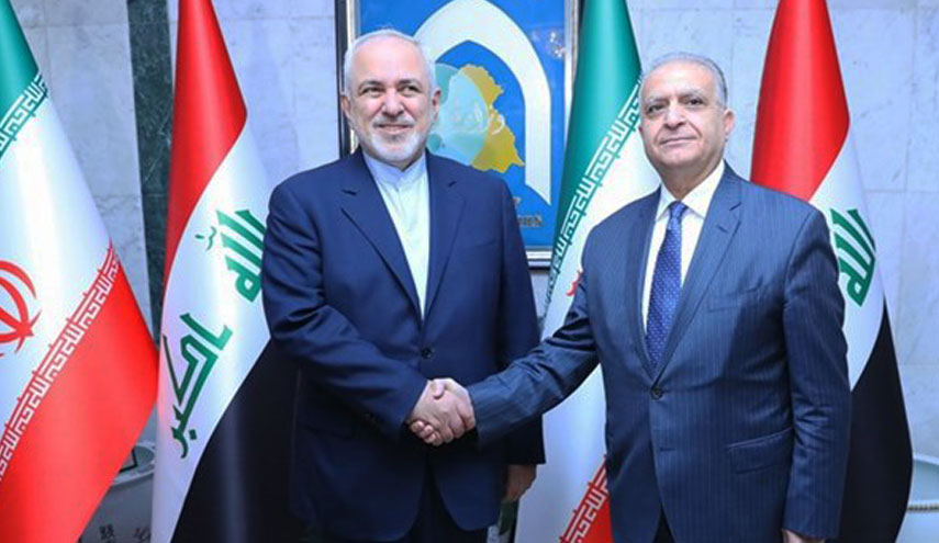 ظريف يبحث مع نظيره العراقي مقدمات زيارة روحاني الى بغداد