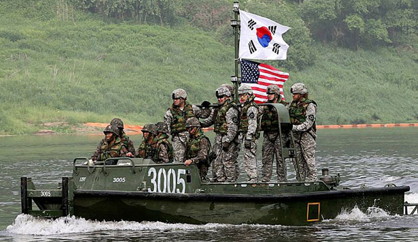وقف مناورات امريكا وكوريا الجنوبية العسكرية المشتركة