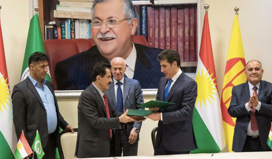 "الديمقراطي" و"الاتحاد" يتفقان على تشكيل حكومة إقليم كردستان العراق