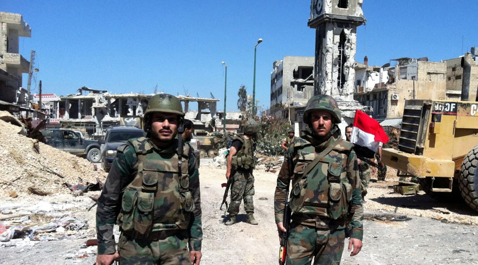 الجيش السوري يستهدف جماعات ارهابية شرق ادلب