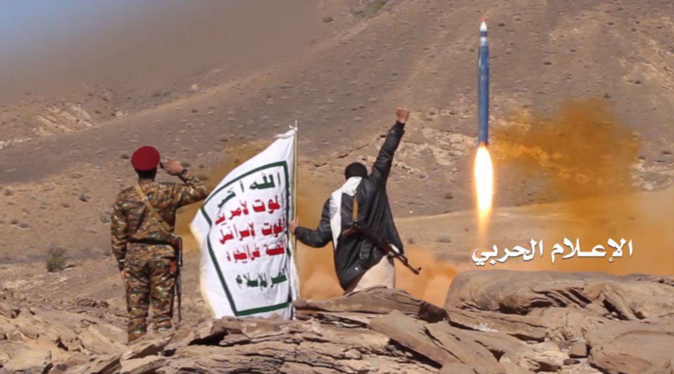 الصاروخية اليمنية تستهدف المرتزقة في صحراء ميدي