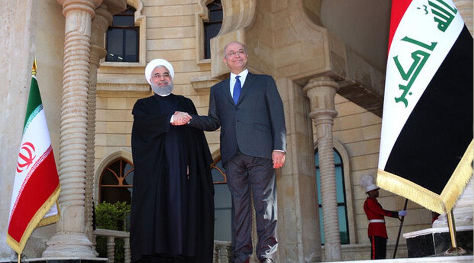 الرئيسان روحاني وصالح يعقدان مؤتمرا صحفيا