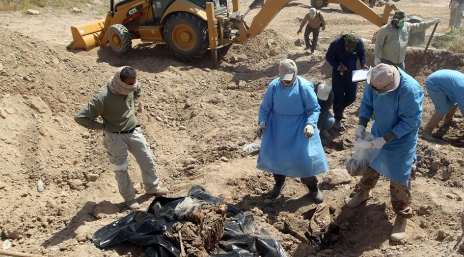 القوات الأمنية تعثر على مقبرة جماعية بالموصل