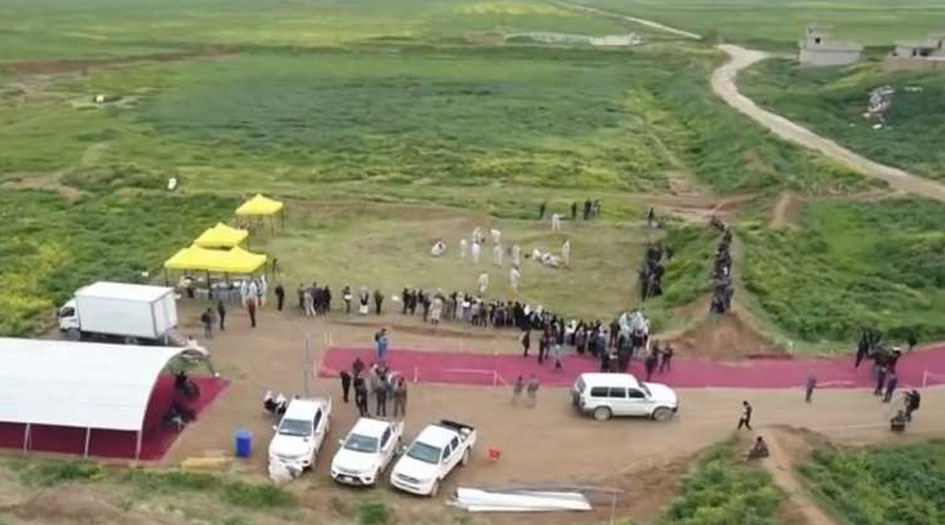 المقابر الجماعية لضحايا الإيزيديين في العراق بلغت 76