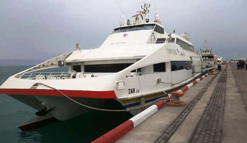 تدشين اول سفينة سياحية ايرانية متطورة مصنعة محليا
