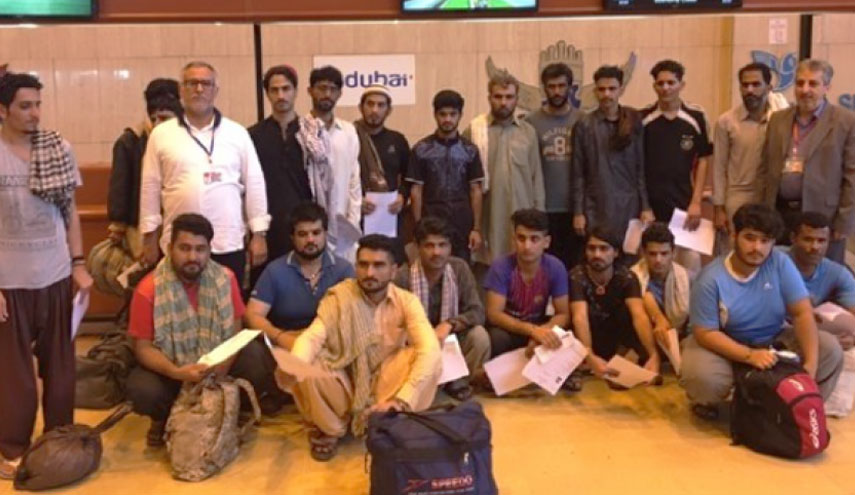 عودة 22 صيادا ايرانيا بعد الافراج عنهم من قبل باكستان