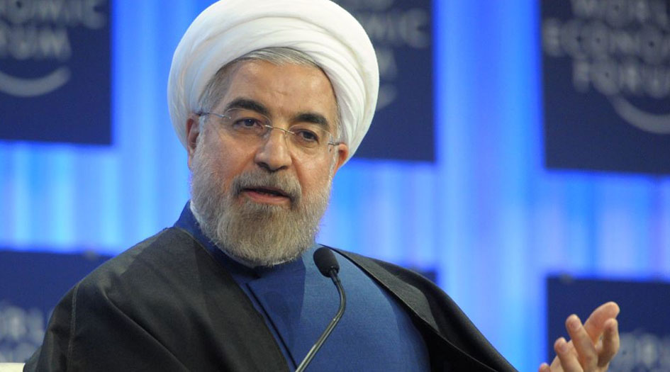 روحاني: حكام امريكا دعاة حرب ومنتهكون للقوانين الدولية