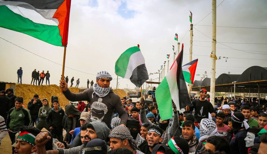 مسيرات مليونية الأرض والعودة تنطلق في فلسطين