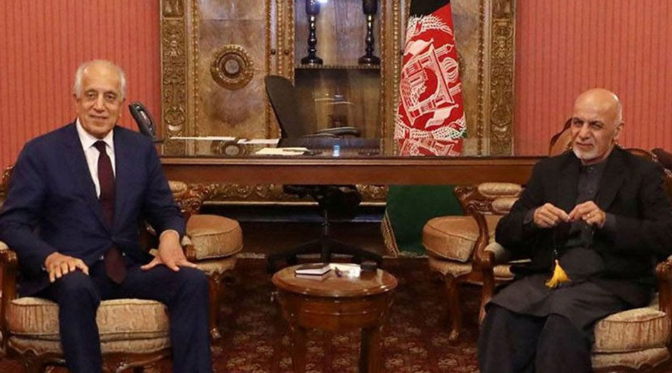 الموفد الأمريكي يلتقي الرئيس الأفغاني قبيل مفاوضاته مع طالبان