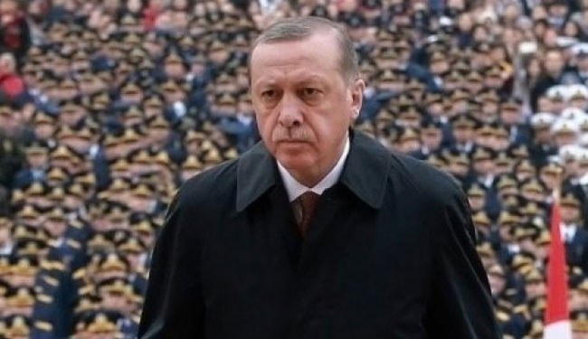 أردوغان ينتقد مواقف امريكا والاتحاد الأوروبي  