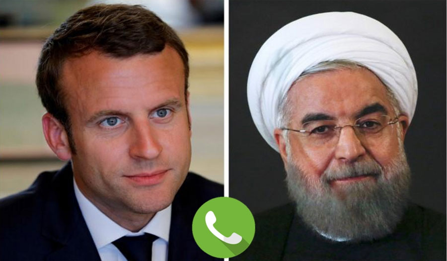 روحاني يؤكد لماكرون دور حرس الثورة في استقرار أمن المنطقة وتنفيذ الاتفاق النووي