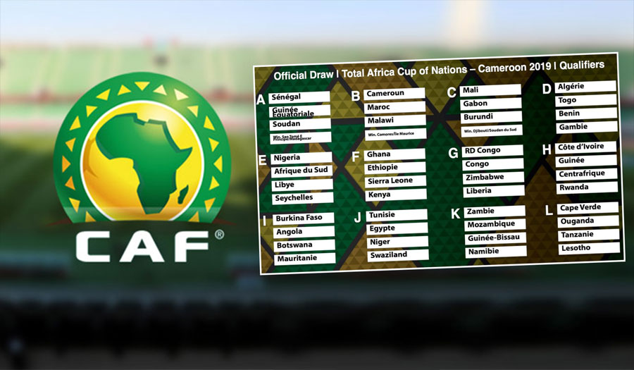 قرعة كأس أمم أفريقيا 2019