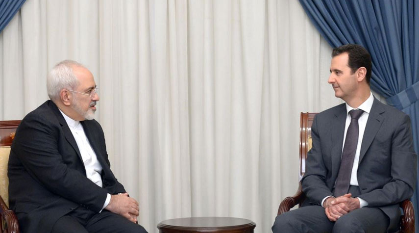 ظريف يعلق بشأن مباحثاته مع المسؤولين السوريين