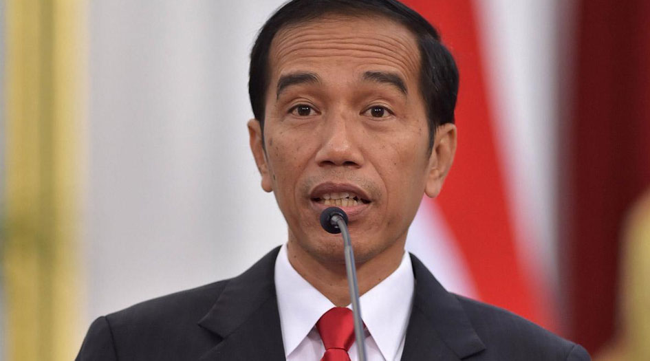 رئيس إندونيسيا يعلن فوزه في الانتخابات الرئاسية